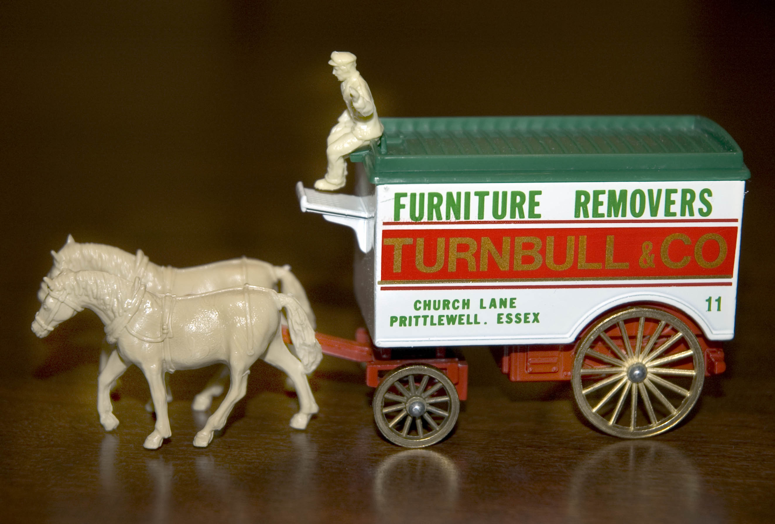 Turnbull and Co. Furniture Removers Horse Drawn Van